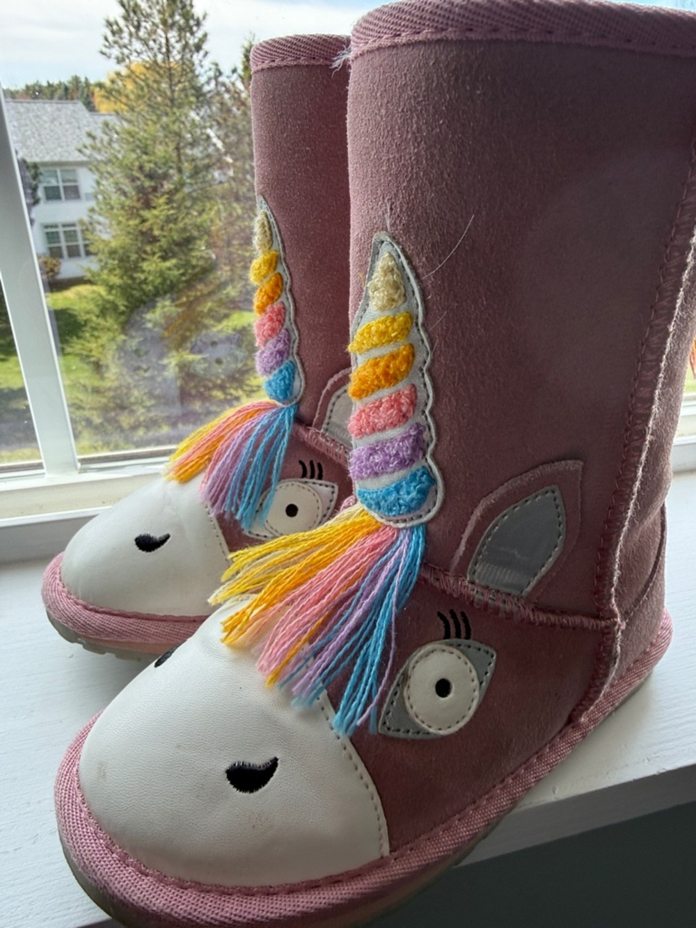 Emu Australia shearling suede unicorn boots